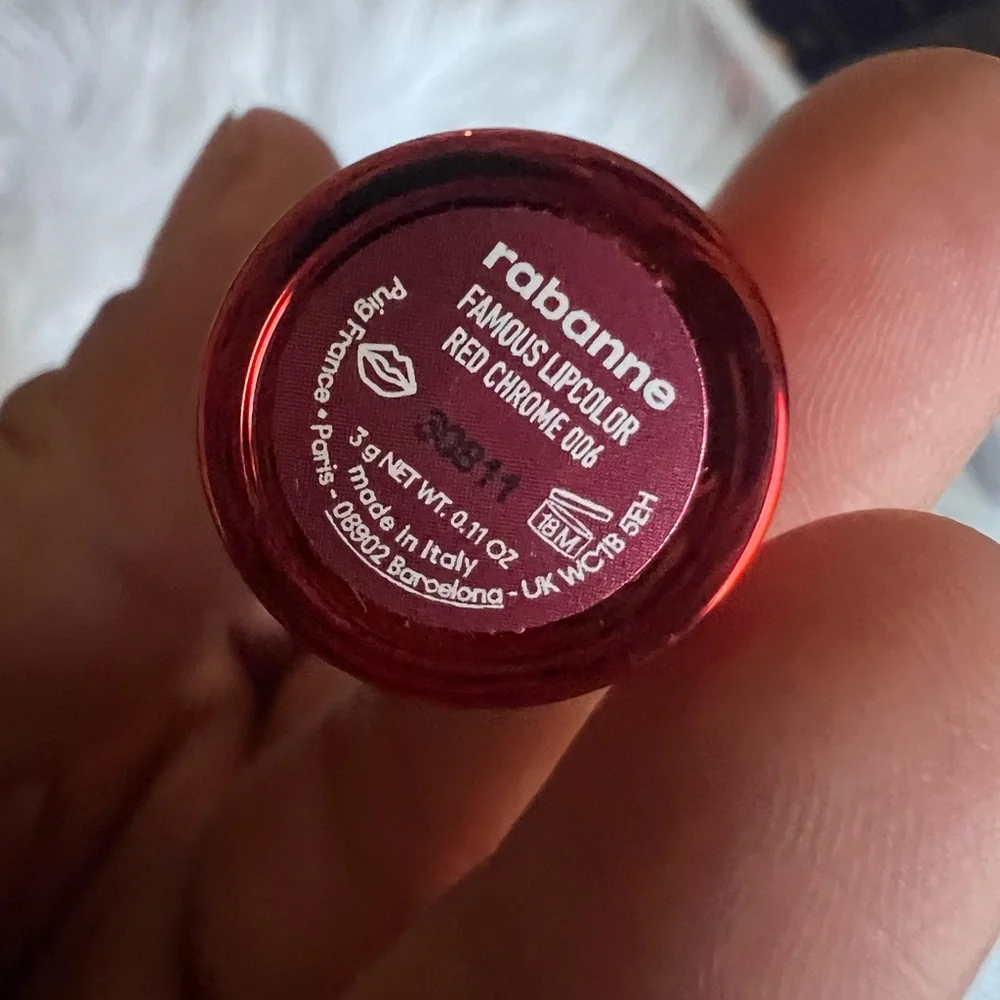 Rabanne  Famous Lipcolor Metallic Lipstick